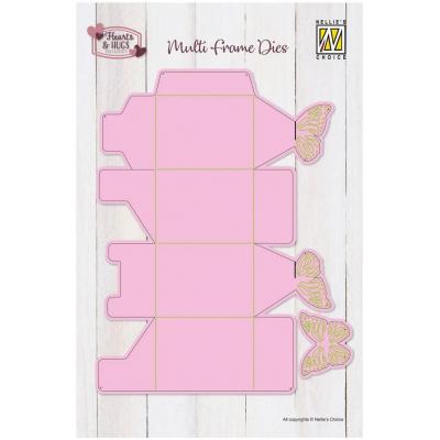 Nellie's Choice Cutting Dies - Box with Butterfly